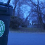 Trash and recycling cans should only be placed curbside the morning of or  evening prior to collection. All Cans should be securely covered.